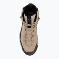 Dámske trekové topánky Salewa Puez Leather Mid Ptx quicksand/onyx 5