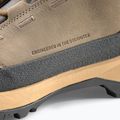 Dámske trekové topánky Salewa Puez Leather Mid Ptx bungee cord / onyx 8