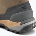 Dámske trekové topánky Salewa Puez Leather Mid Ptx bungee cord / onyx 9