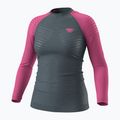 Dámska termoakčná mikina DYNAFIT Tour Light Merino magenta 4