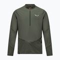 Pánske tričko longsleeve Salewa Pedroc Dry Wind Half Zip Tee faded green 6