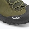 Pánske nástupové topánky Salewa Wildfire Leather 2 GTX faded green/black 15