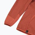 Dámska trekingová mikina Salewa Agner Hybrid PL/DST FZ Hoody etruscan red melange 4