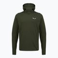 Pánska trekingová mikina Salewa Puez Sun Hoodie dark olive