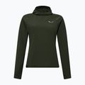 Dámska trekingová mikina Salewa Puez Sun Hoodie dark olive