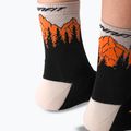 Lyžiarske ponožky DYNAFIT Traverse Mid black out ultra orange/4220 4