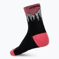 Lyžiarske ponožky DYNAFIT Traverse Mid black out ultra coral/6a10 2