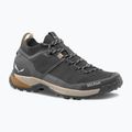 Pánske trekové topánky Salewa Puez 2 Knit Powertex black/black