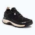 Dámske trekingové topánky Salewa Puez 2 Knit Powertex black/black