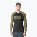 Pánske bežecké tričko longsleeve DYNAFIT 24/7 military green/0910
