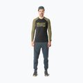 Pánske bežecké tričko longsleeve DYNAFIT 24/7 military green/0910 2