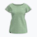Dámske trekingové tričko Salewa Puez Melange Dry pastel green melange