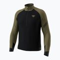 Pánska bežecká mikina Dynafit Alpine LS 1/2 Zip Tee military green/0910 7
