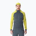 Pánska skitouringová mikina DYNAFIT Radical Polartec Hooded golden lime/0720