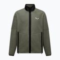 Pánska fleecová mikina Salewa Fanes Full Zip faded green