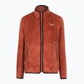 Dámska trekingová mikina Salewa Puez Warm Full Zip etruscan red