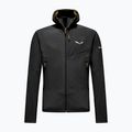 Pánska fleecová mikina Salewa Ortles Fleece Pro Hooded Black Out
