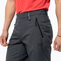 Jack Wolfskin pánske trekingové šortky Active Track sivé 1503791_6116 3