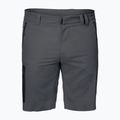Jack Wolfskin pánske trekingové šortky Active Track sivé 1503791_6116 5