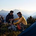 Jack Wolfskin pánske trekingové šortky Active Track sivé 1503791_6116 6