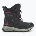 Detské snehule Kappa Youma Tex black/pink 2