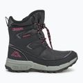 Detské snehule Kappa Youma Tex 260900T black/pink 2