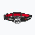 Svetlomet Ledlenser H8R červený/čierny 500853 2