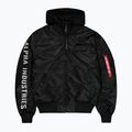 Pánska bunda Alpha Industries MA-1 D-Tec Sleeve Embroidery Bomber black/reflective 7