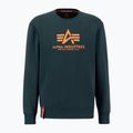 Pánska mikina Alpha Industries Basic dark petrol 2