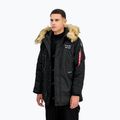 Pánska bunda Alpha Industries N3B Airborne Hooded black