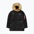 Pánska bunda Alpha Industries N3B Airborne Hooded black 7