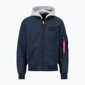 Alpha Industries pánska bunda MA-1 TT Two Tone Hood rep.blue 4
