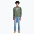 Alpha Industries pánska mikina Basic dark olive 2
