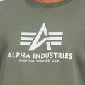 Alpha Industries pánska mikina Basic dark olive 6