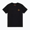 Pánske tričko Alpha Industries Basic Small Logo black/neon orange 5