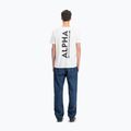 Alpha Industries pánske tričko Backprint white 3