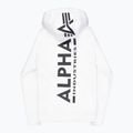 Alpha Industries pánska mikina Back Print Zip white 9
