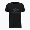 Alpha Industries Basic Rainbow Reflective tričko pánske čierne 3