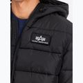 Pánska bunda Alpha Industries Hooded Puffer Faux Down black 5