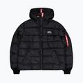 Pánska bunda Alpha Industries Hooded Puffer Faux Down black 8