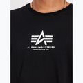 Pánske tričko Alpha Industries Basic Mid Logo čierne 6
