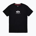 Pánske tričko Alpha Industries Basic Mid Logo čierne 7