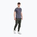 Alpha Industries pánske tričko Basic Mid Logo greyblack/black 2