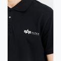 Pánske tričko Alpha Industries Basic Polo Small Logo čierne 5