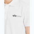 Pánske tričko Alpha Industries Basic Polo Small Logo T-shirt white 5