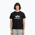 Alpha Industries pánske tričká Basic (2 ks) čierne