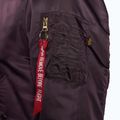 Pánska bunda Alpha Industries MA-1 Heritage plum 3