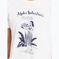 Alpha Industries pánske tričko Hawaii white 5