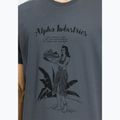 Alpha Industries pánske tričko Hawaii vintage grey 6