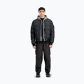 Pánska zateplená bunda Alpha Industries MA-1 Logo Puffer Bomber black 2